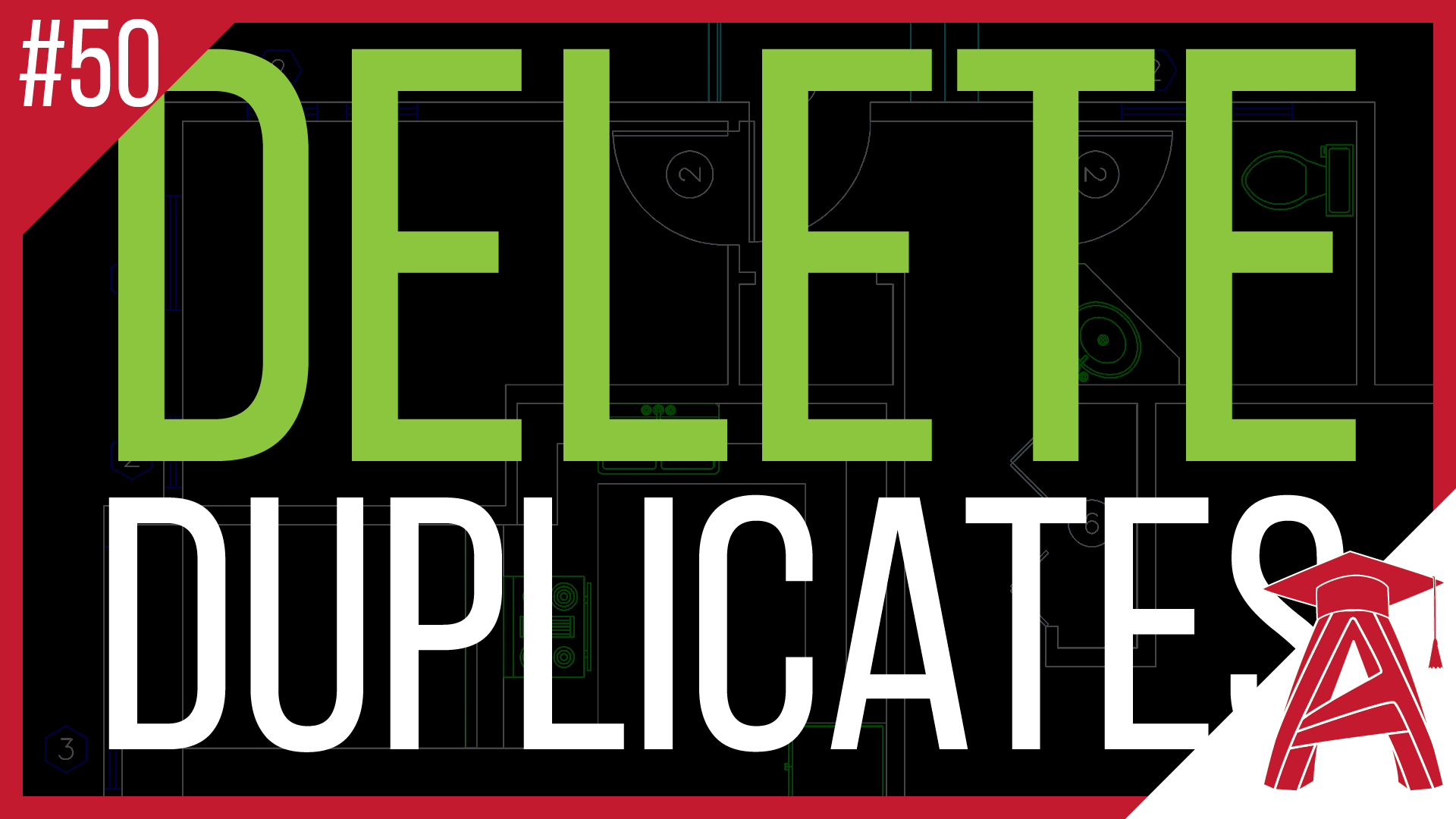 How To Delete Duplicates In Autocad