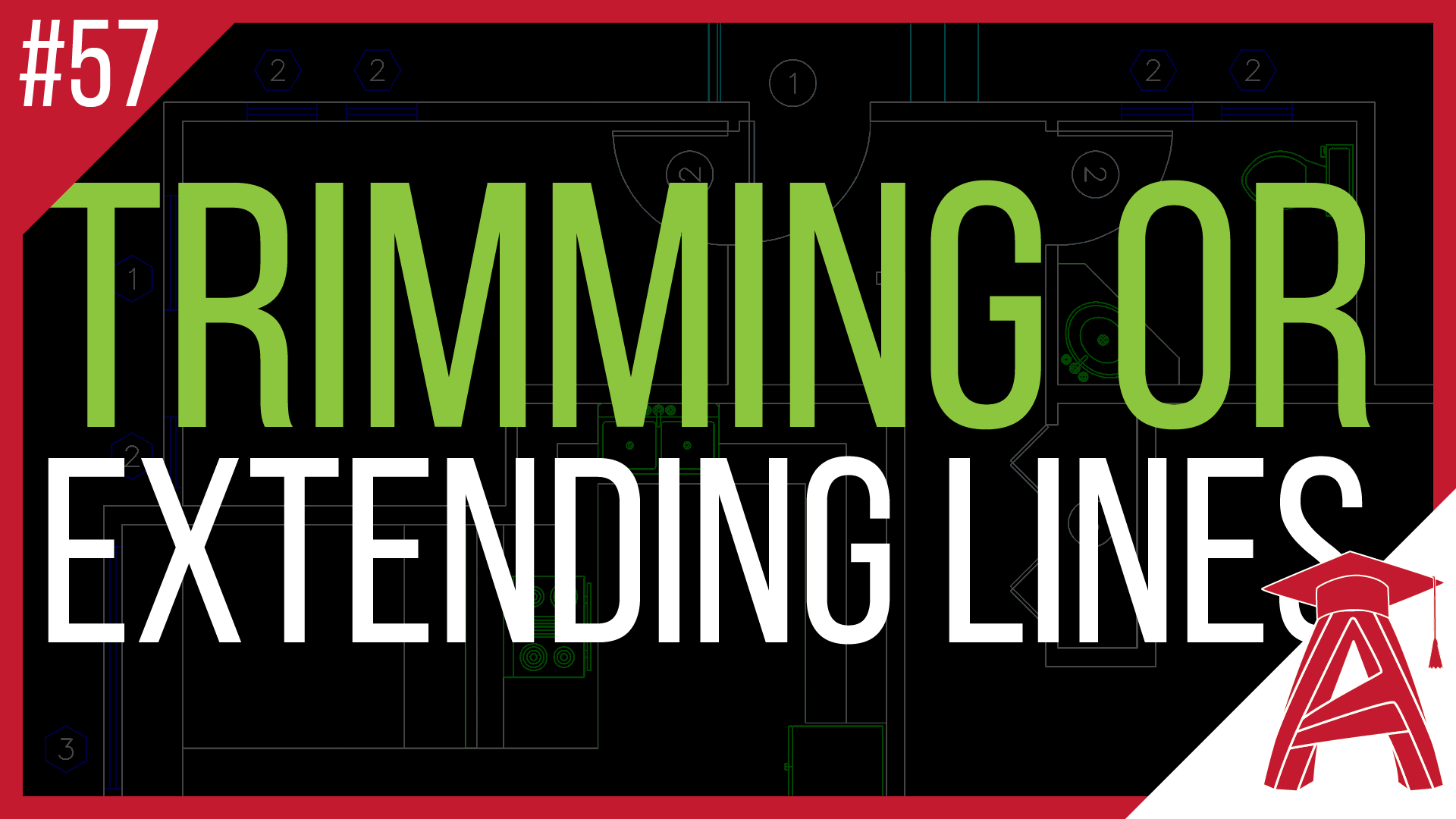 Trimming Or Extending Lines AutoCAD student